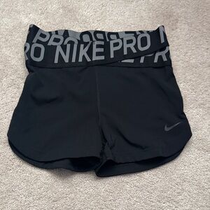 Nike Pros Women Cross Over Shorts